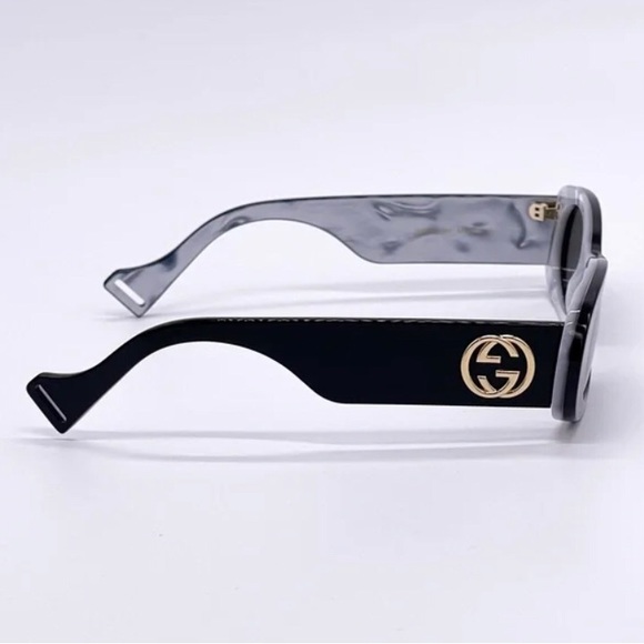 Authentic- NEW GUCCI GG0517S 001 OVAL SUNGLASSES GUCCI - Picture 10 of 12